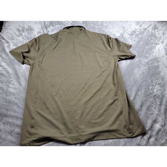 Nike Golf Dri-Fit Polo Shirt 2XL Men's weave‎ pattern Wolves Basketball - Picture 8 of 8